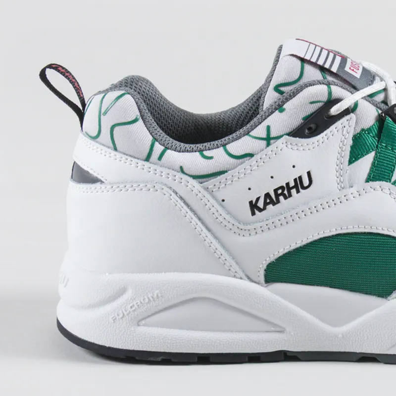 Karhu Fusion 2.0 Shoes White Ultramarine Green-4