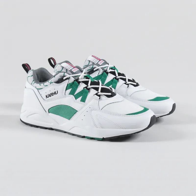 Karhu Fusion 2.0 Shoes White Ultramarine Green