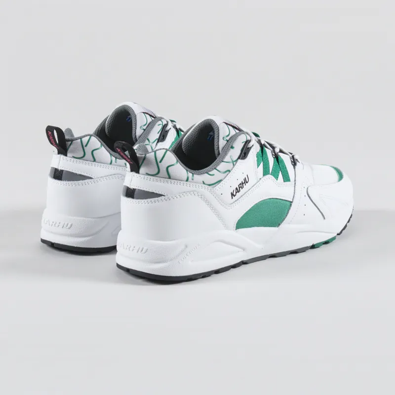 Karhu Fusion 2.0 Shoes White Ultramarine Green-1