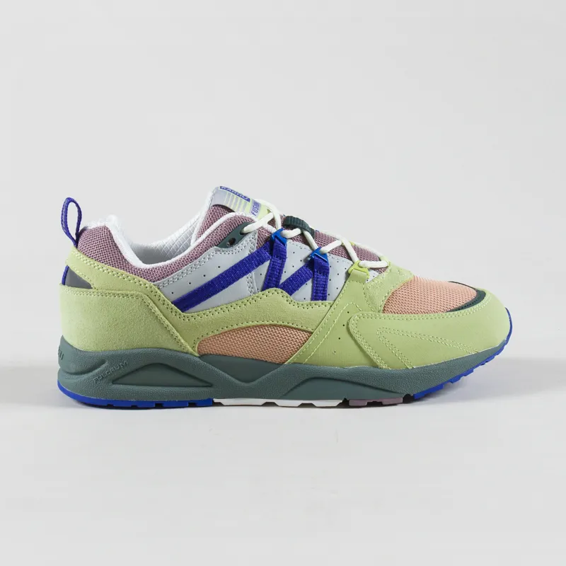 Karhu Fusion 2.0 Shoes Shadow Lime Amparo Blue-2