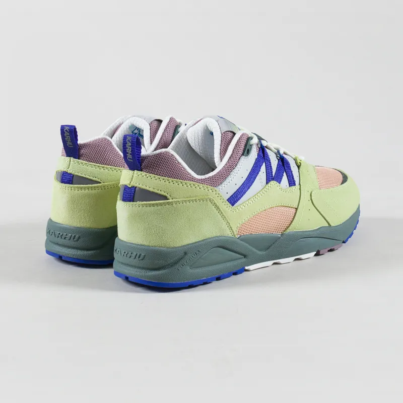 Karhu Fusion 2.0 Shoes Shadow Lime Amparo Blue-1