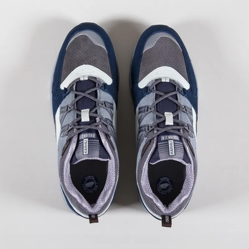 Karhu Fusion 2.0 Shoes Mood Indigo Smoked Pearl-6