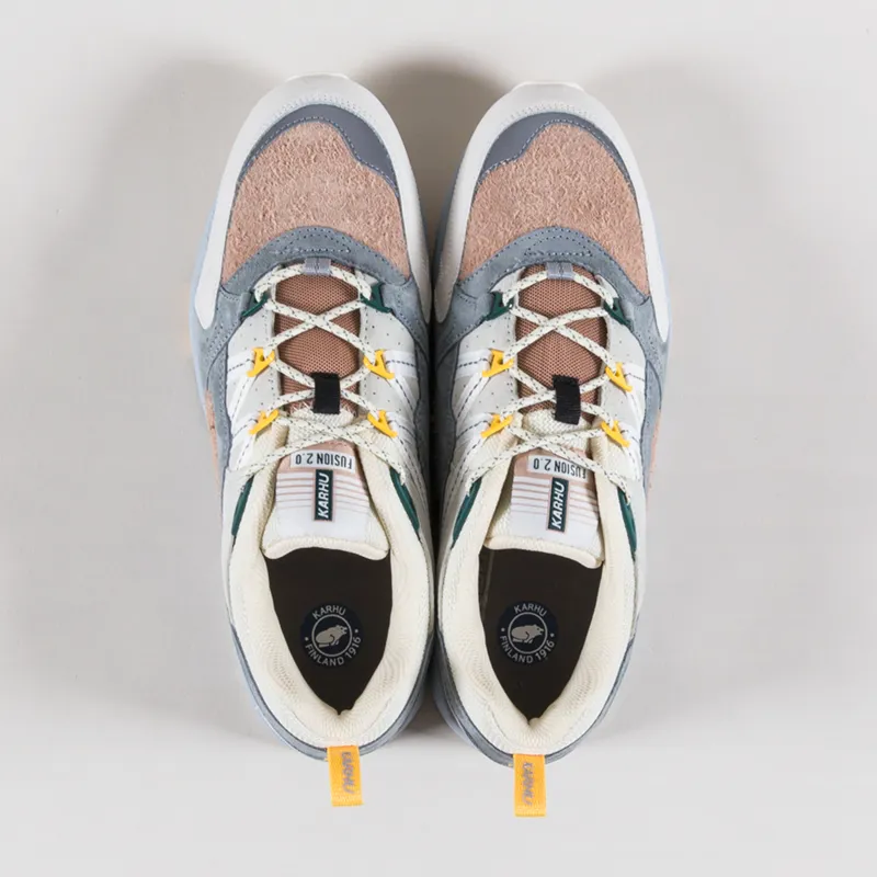 Karhu Fusion 2.0 Shoes Limestone Bright White-6