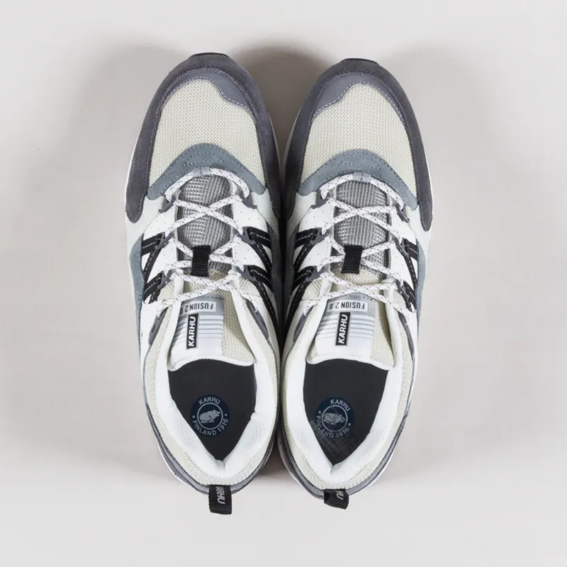 Karhu Fusion 2.0 Shoes Limestone Jet Black-6