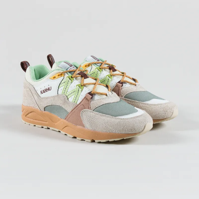 Karhu x Molkky Fusion 2.0 Shoes Turtledove Shadow Lime