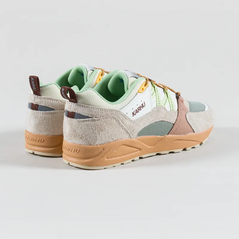Karhu x Molkky Fusion 2.0 Shoes Turtledove Shadow Lime-1