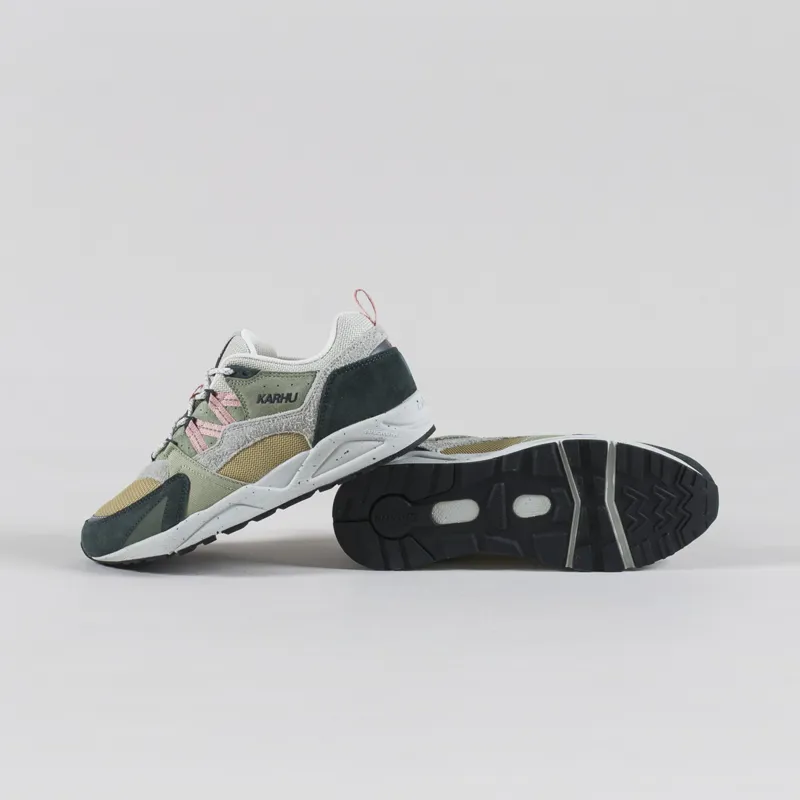 Karhu Fusion 2.0 Shoes Darkest Spruce Cameo Rose-5