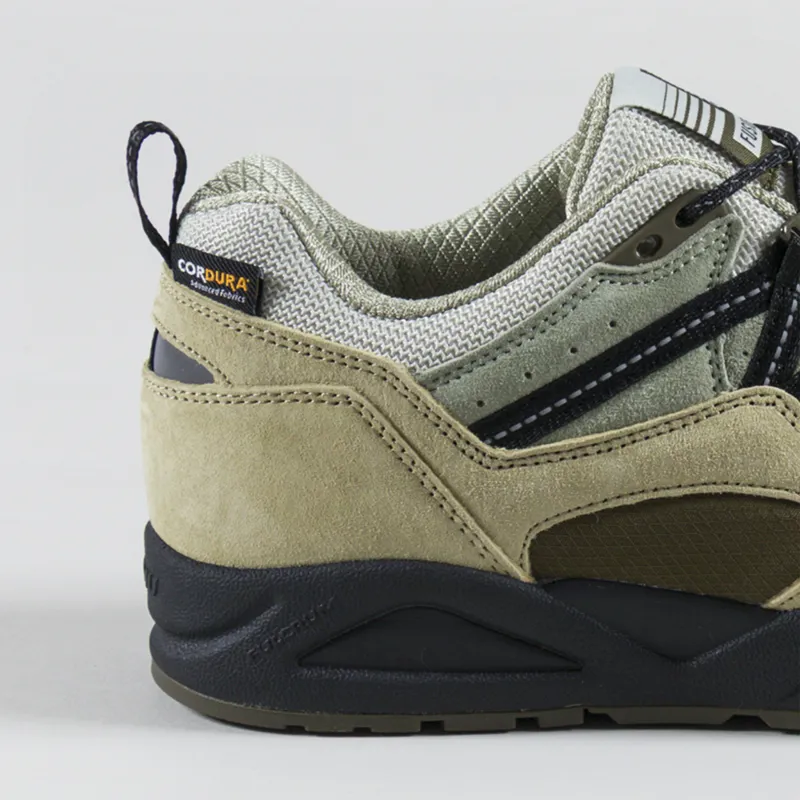 Karhu Fusion 2.0 Cordura Shoes Pale Olive Green Jet Black-4