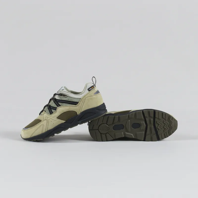 Karhu Fusion 2.0 Cordura Shoes Pale Olive Green Jet Black-3