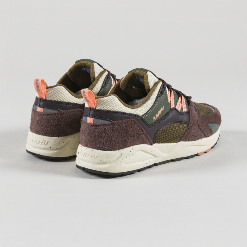Karhu Fusion 2.0 Shoes Shaved Chocolate Peach Blossom-1