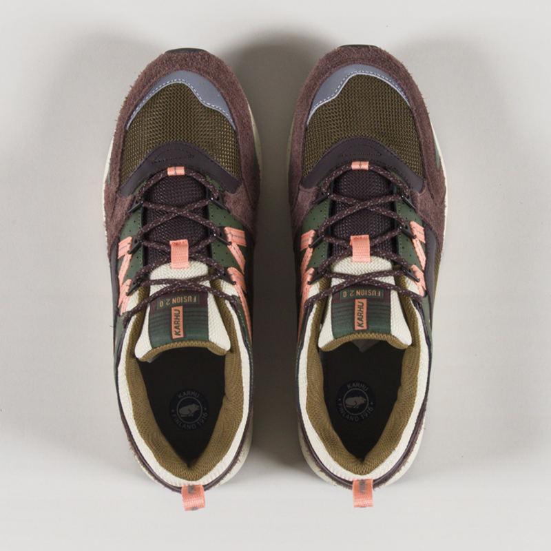 Karhu Fusion 2.0 Shoes Shaved Chocolate Peach Blossom-6