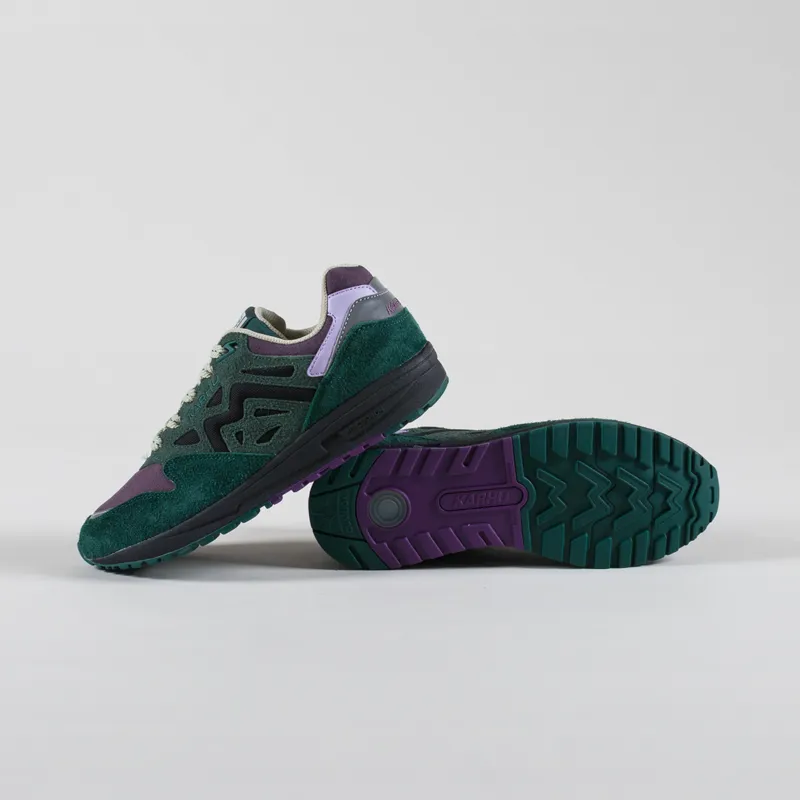 Karhu Legacy 96 Shoes Rain Forest Plum Perfect-3