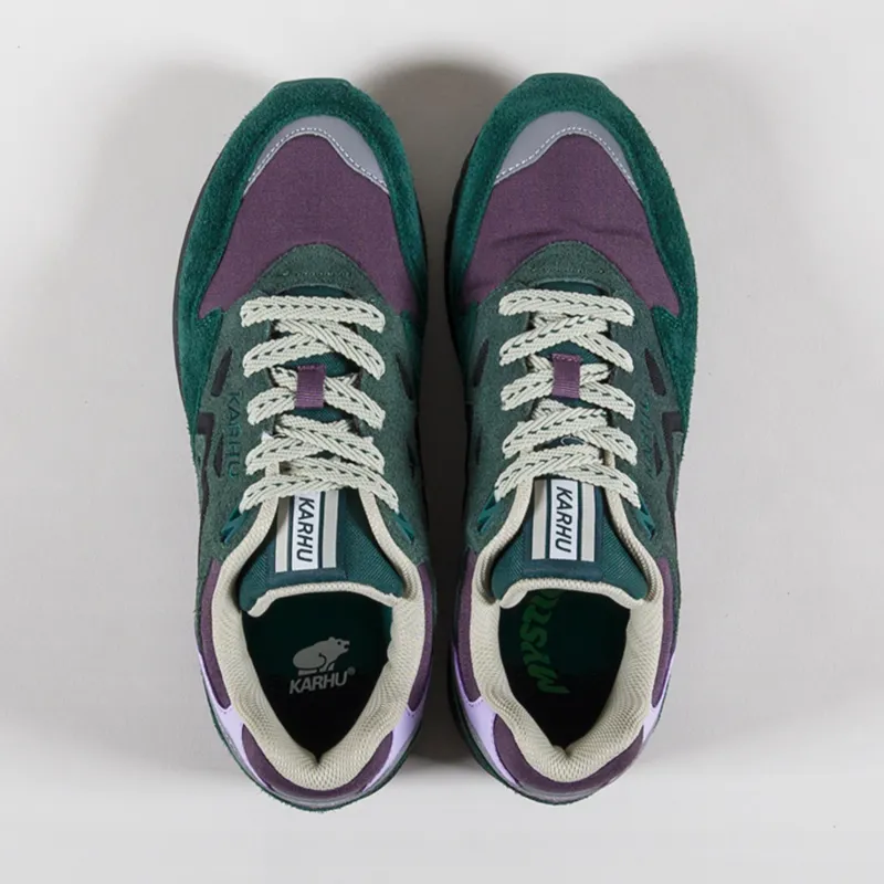 Karhu Legacy 96 Shoes Rain Forest Plum Perfect-6