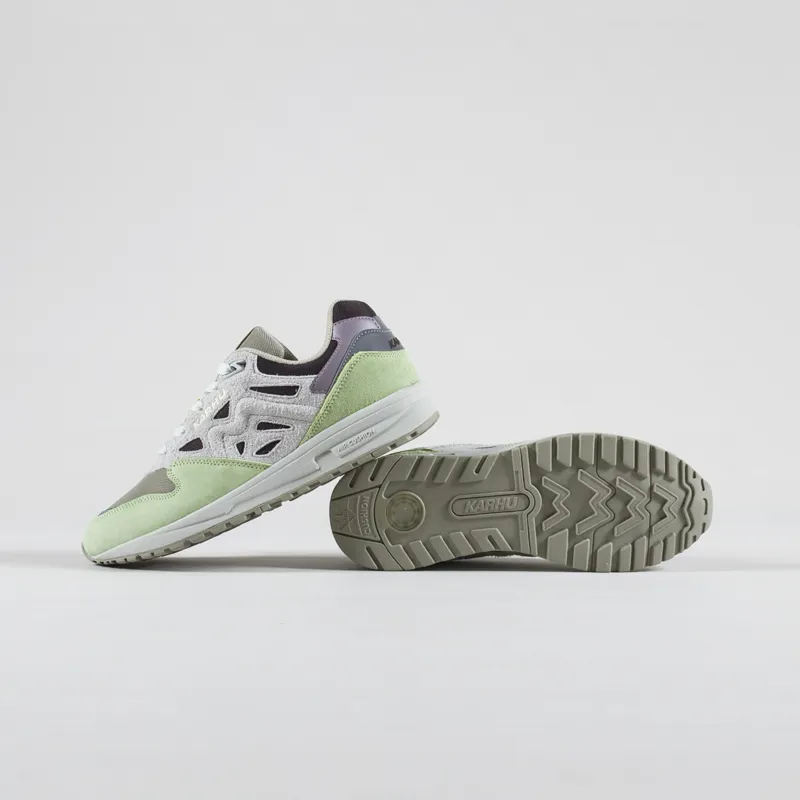 Karhu Legacy 96 Shoes Shadow Lime Dawn Blue-3