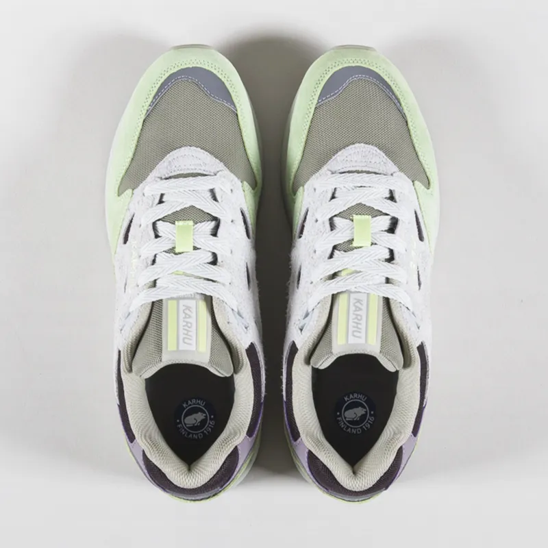 Karhu Legacy 96 Shoes Shadow Lime Dawn Blue-6