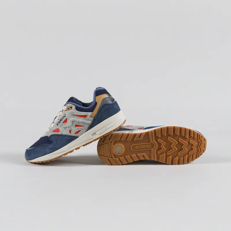 Karhu Legacy 96 Shoes Vintage Indigo Flame-3
