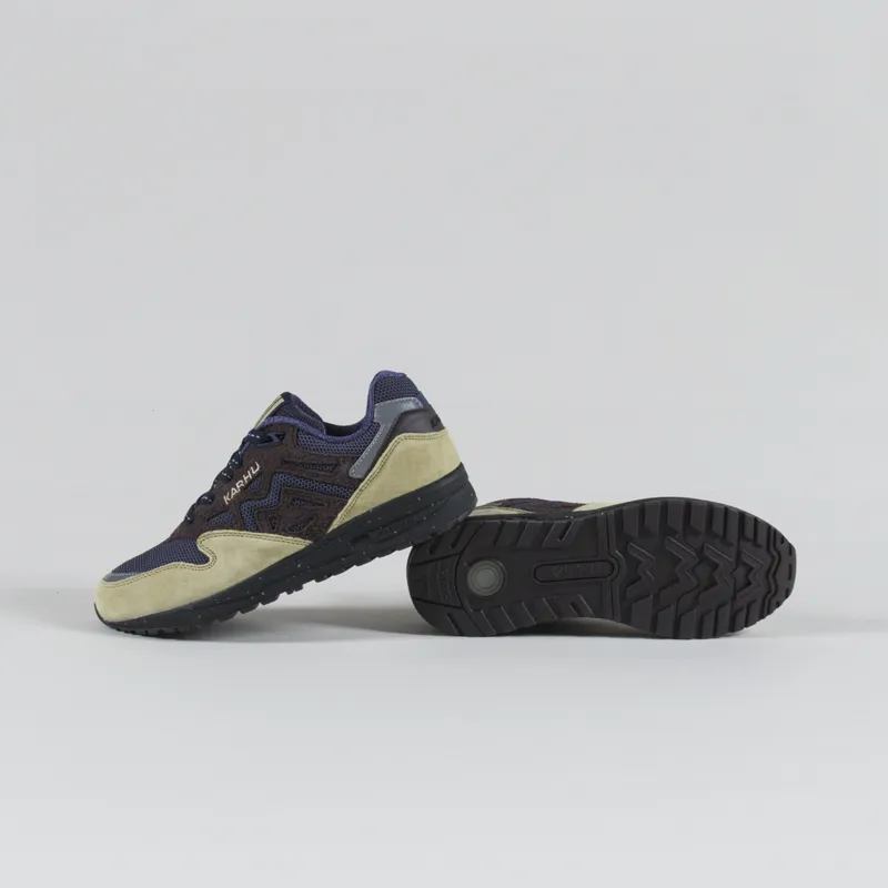 Karhu Legacy 96 Shoes Pale Olive Green Chocolate-3