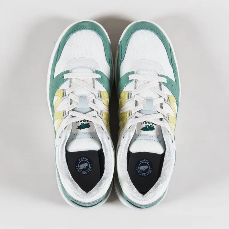 Karhu Fusion XT Shoe Iceberg Green Dusty Yellow-4