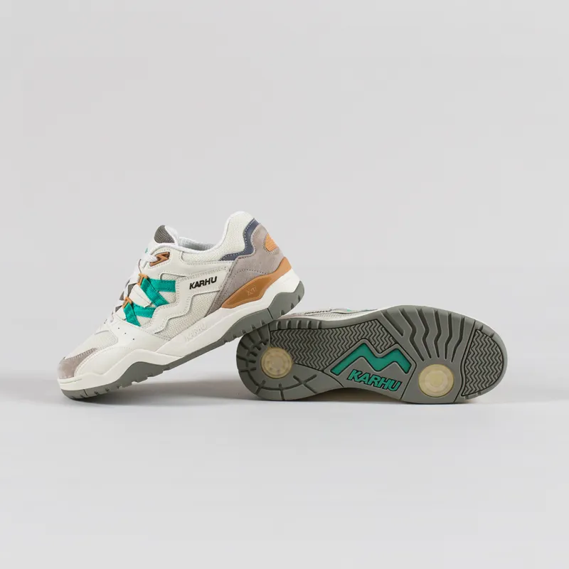 Karhu Fusion XT Shoes Silver Lining Winter Green-3