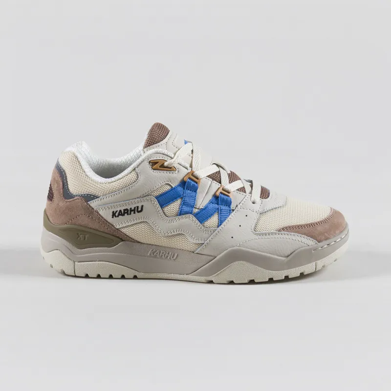 Karhu Fusion XT Shoes Warm Taupe Azure Blue-2