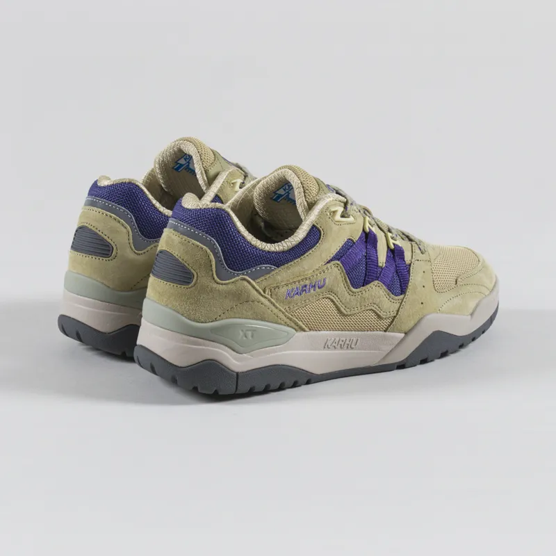 Karhu Fusion XT Shoes Pale Olive Green Skipper Blue-1