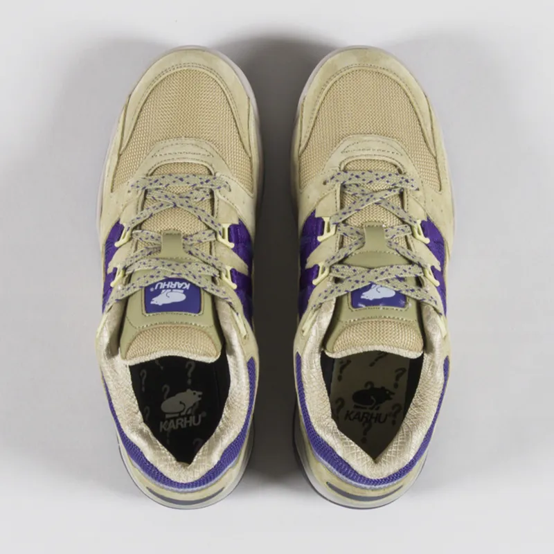 Karhu Fusion XT Shoes Pale Olive Green Skipper Blue-6