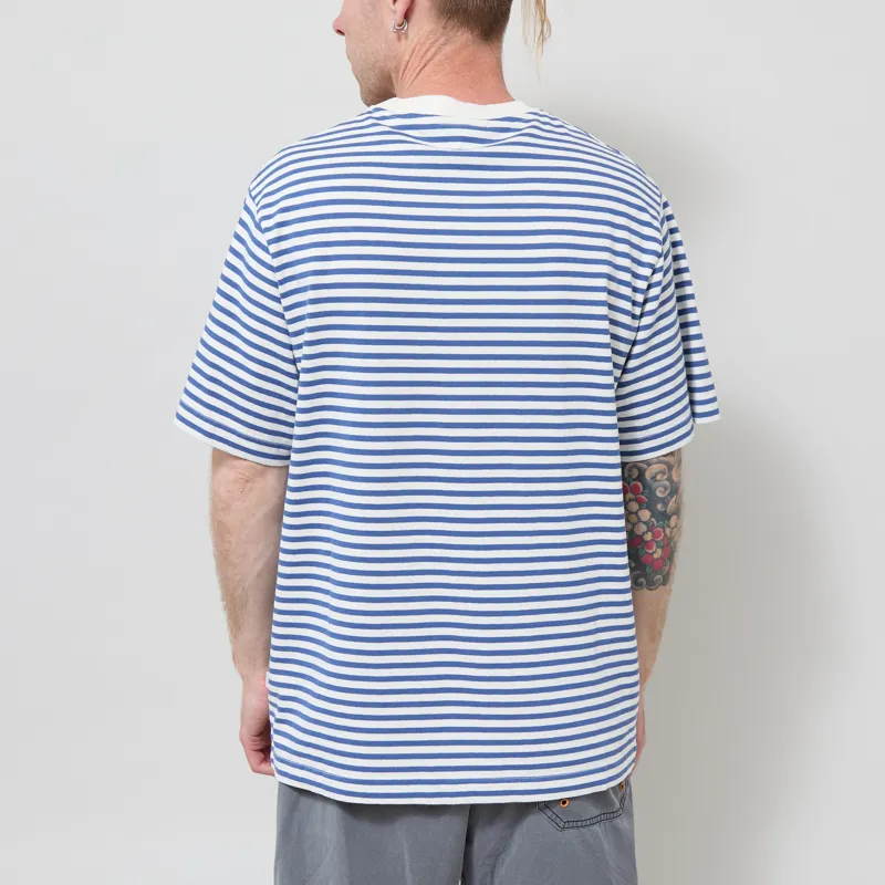 Foret Flag T Shirt Blue Stripe-2