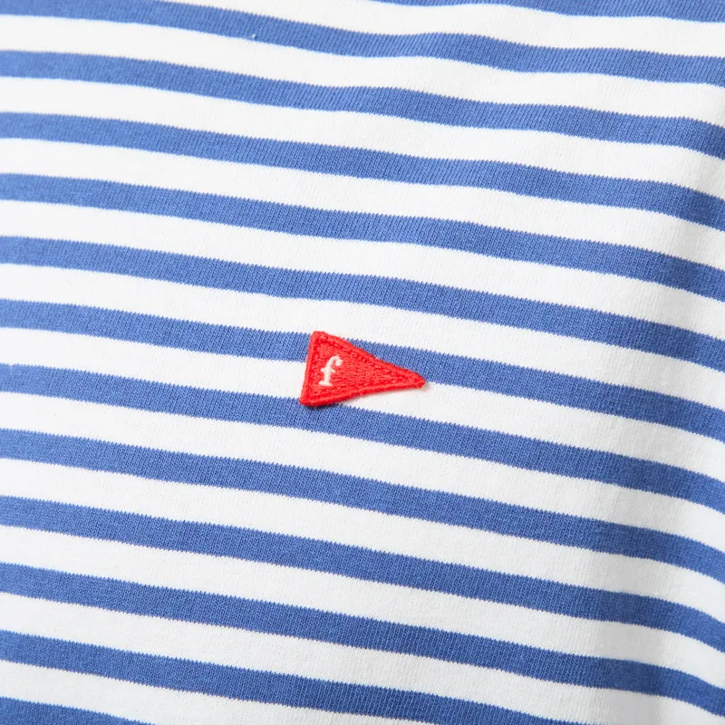 Foret Flag T Shirt Blue Stripe-4