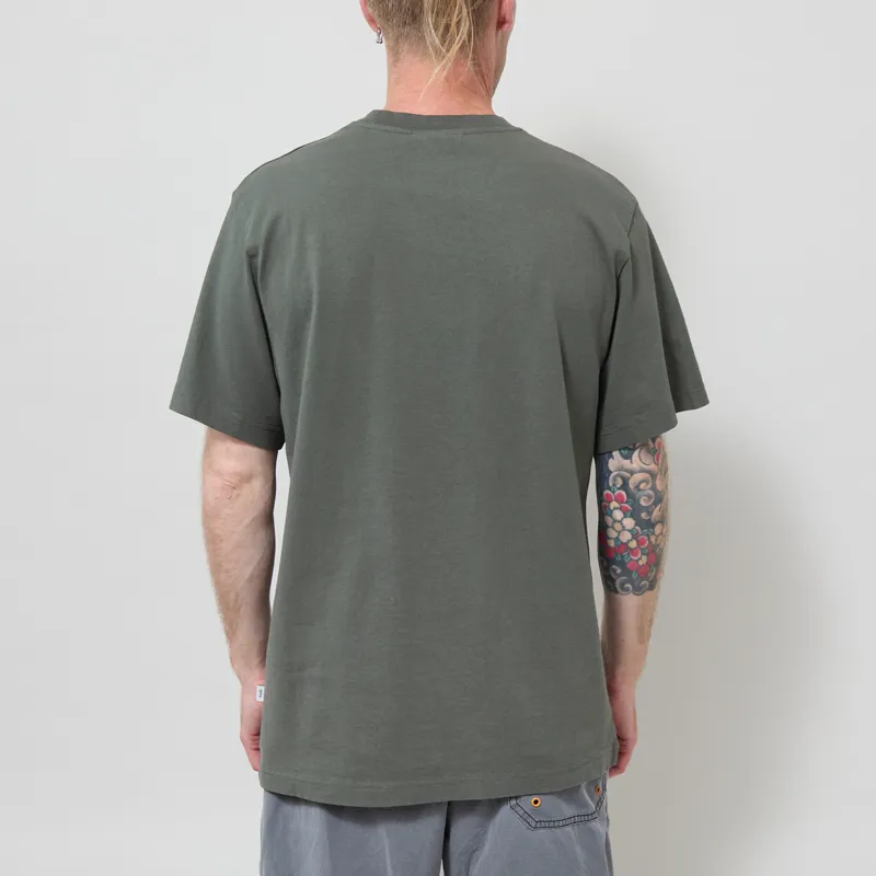 Foret Perch T Shirt Thyme-2