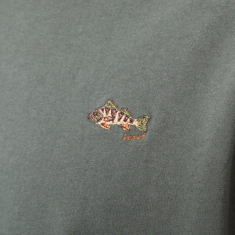 Foret Perch T Shirt Thyme-4
