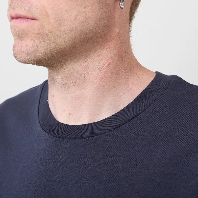 Foret Flag T Shirt Navy-3