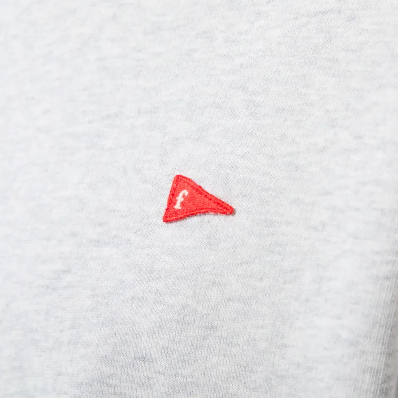 Foret Flag Sweatshirt Snow Melange-4