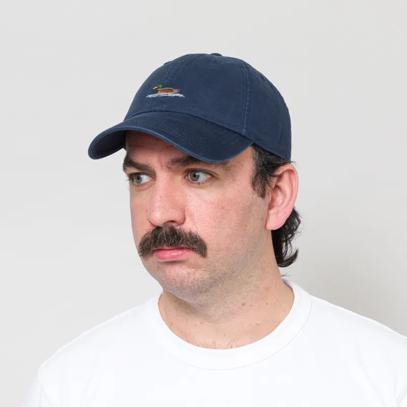 Foret Duck Washed Cap Navy