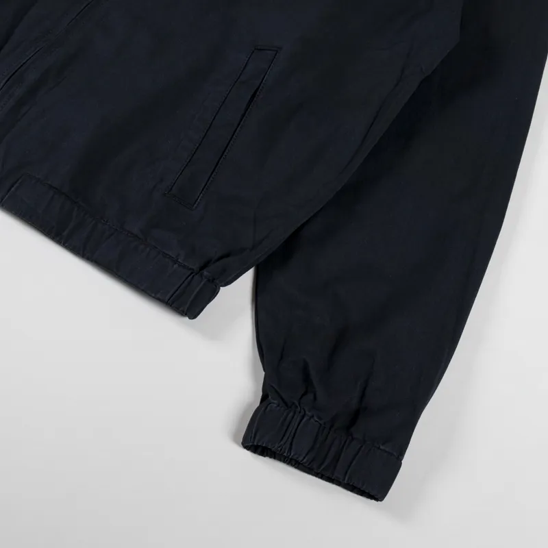 Fucking Awesome Washed Harrington Jacket Black-9