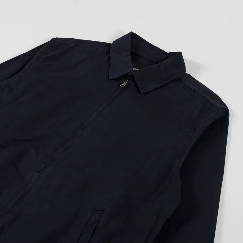 Fucking Awesome Mens Washed Harrington Coach Jacket Black