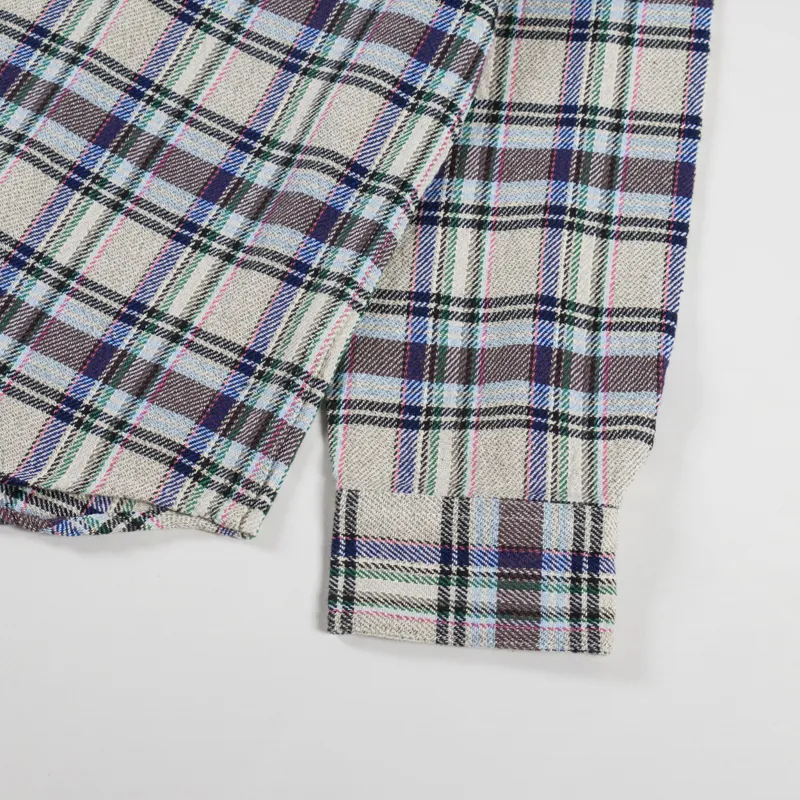 Fucking Awesome Rusty Plaid Flannel Grey-8