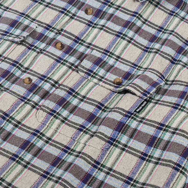 Fucking Awesome Rusty Plaid Flannel Grey-6