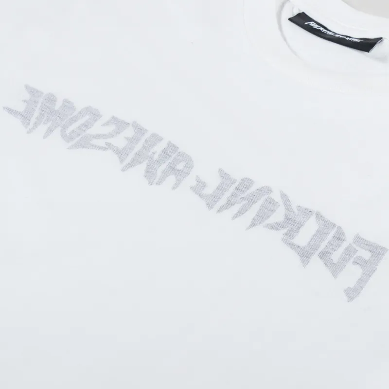 Fucking Awesome Inside Out Stamp T Shirt White-2