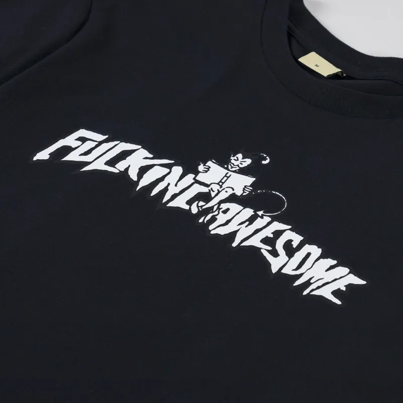 【FUCKING AWESOME】SAM HILL LOGO TEE BLACK Sam Hill Logo Tee – Fucking Awesome