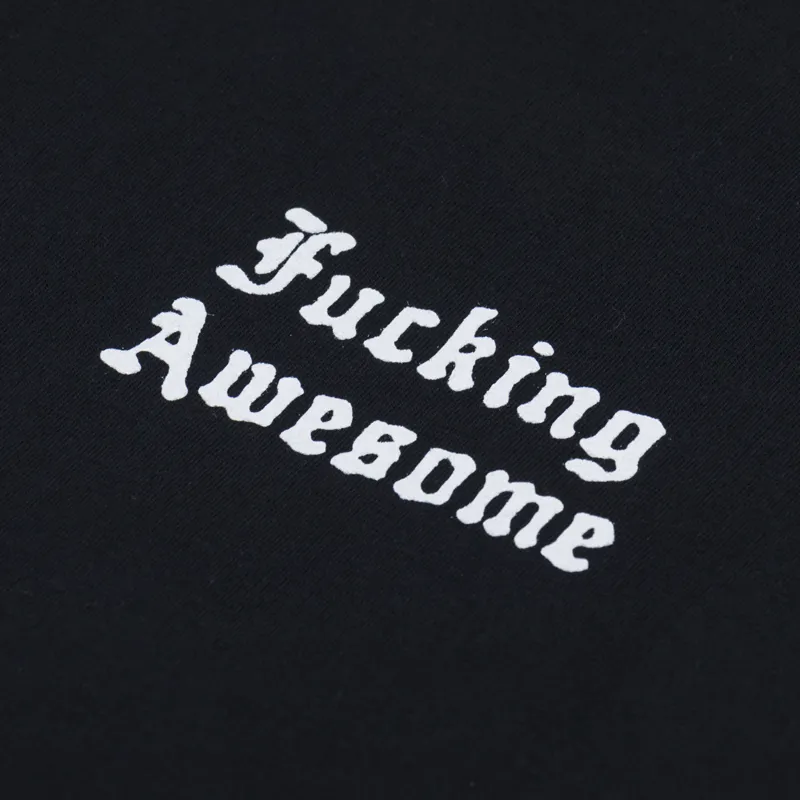 Fucking Awesome 14th Century T Shirt Black-5