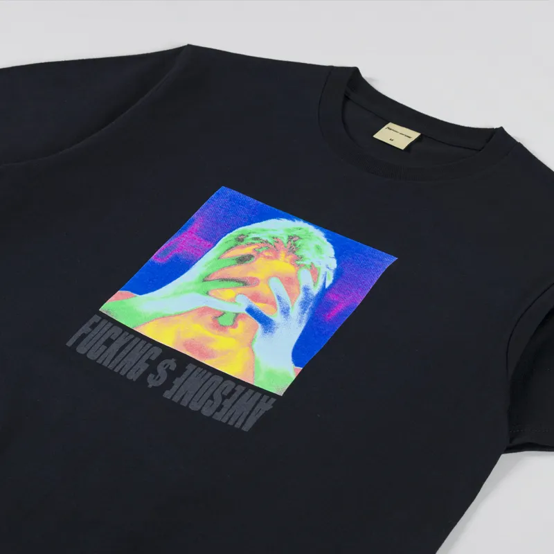 Fucking Awesome Migraine T Shirt Black-1