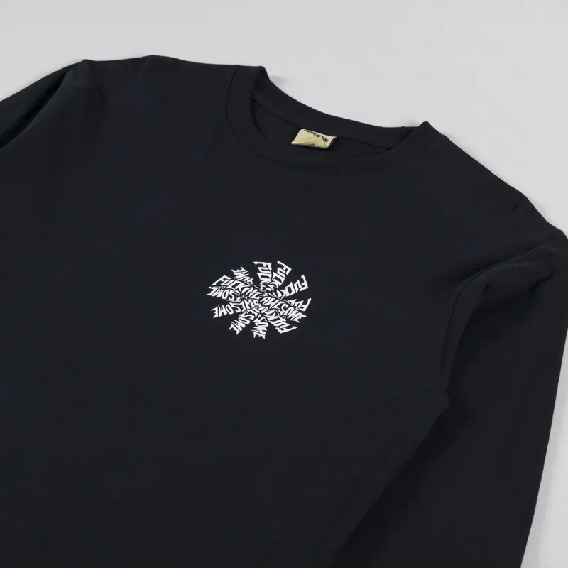 Fucking Awesome FA World Magic Books Long Sleeve T Shirt Black