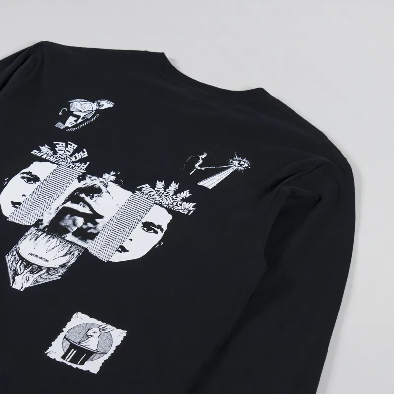 Fucking Awesome FA World Magic Books Long Sleeve T Shirt Black