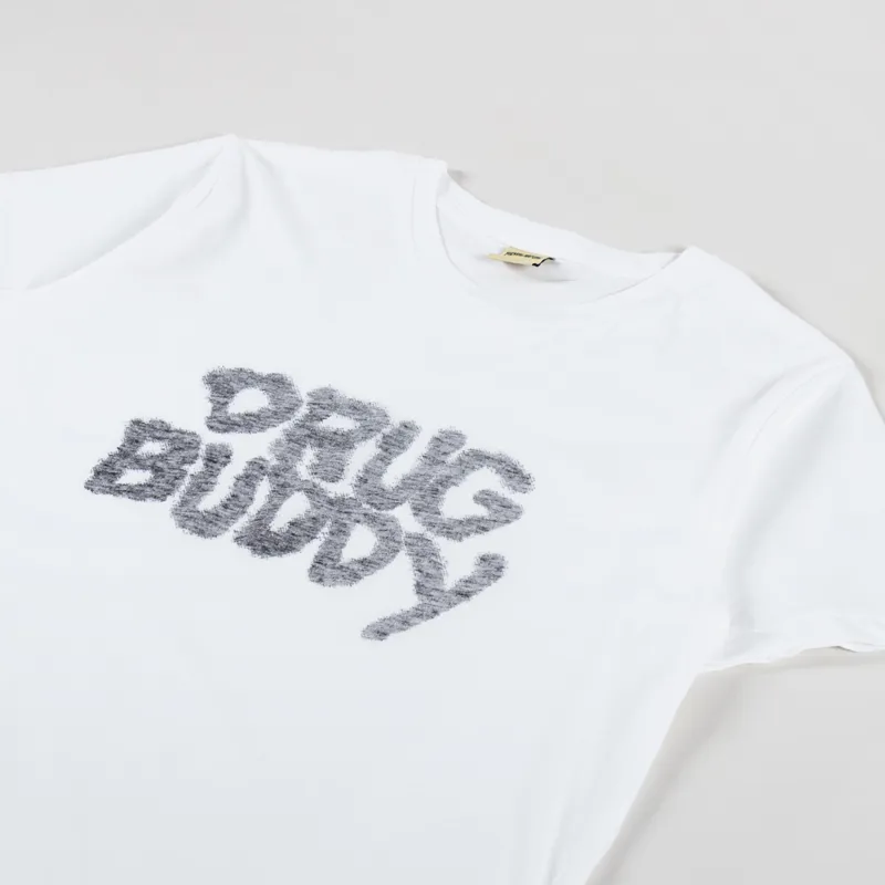 Fucking Awesome Drug Buddy T Shirt White-1