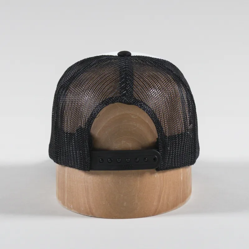 Fucking Awesome Scanner Warp Stamp Trucker Hat Black-3