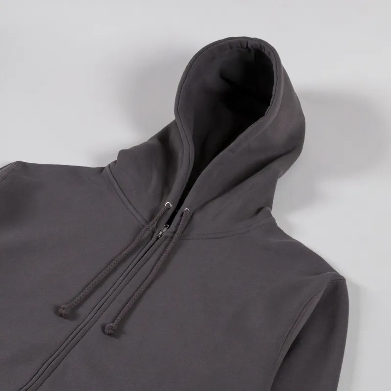 【FUCKING AWESOME】 BRINDA ZIP HOODIE CHARCOAL Brinda Zip Hoodie – Fucking Awesome