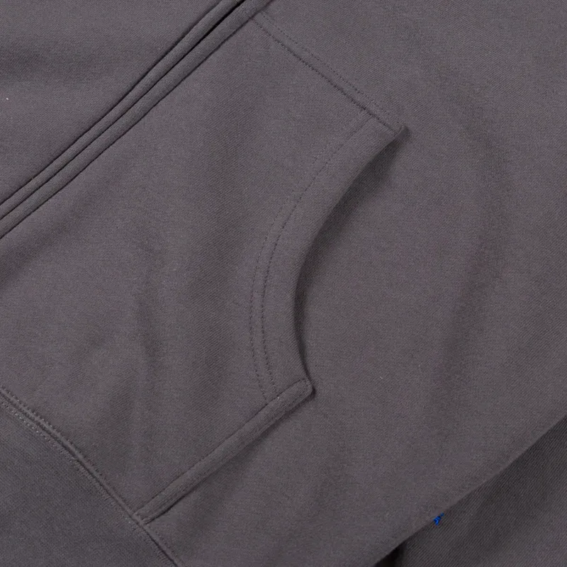 Fucking Awesome Brinda Zip Hoodie Charcoal-7