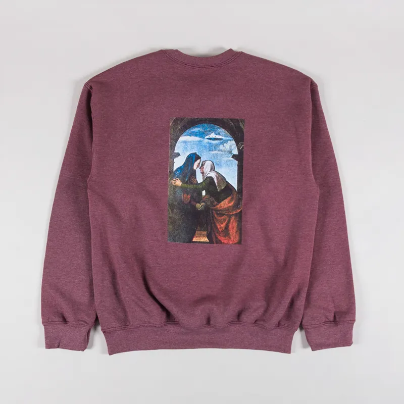 【FUCKING AWESOME】 TIME BANDITS CREWNECK HEATHER GREY Time Bandits Crewneck – Fucking Awesome