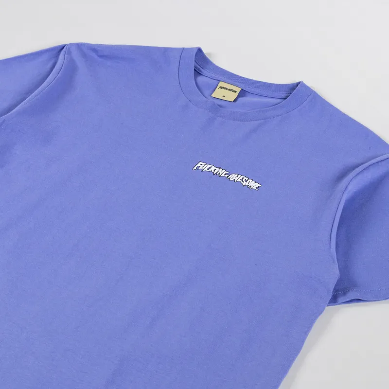 Fucking Awesome Believe T Shirt Violet-3