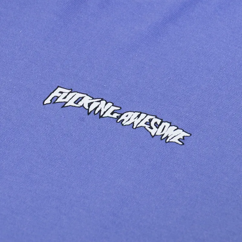 Fucking Awesome Believe T Shirt Violet-5